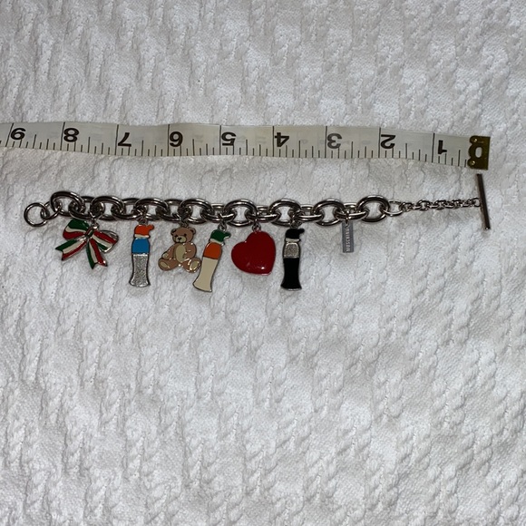 Moschino enameled charm bracelet - Picture 2 of 3